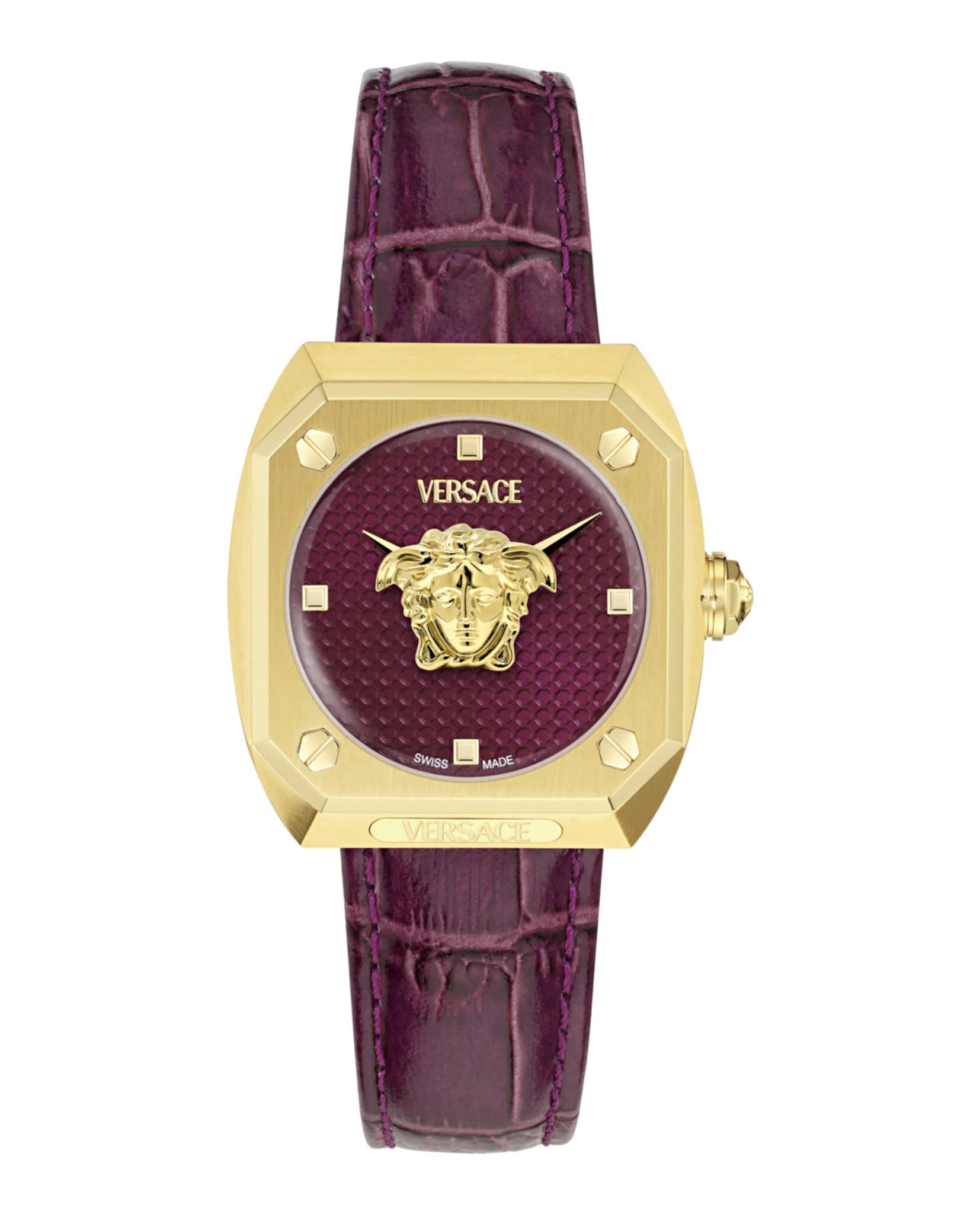 Versace Medusa Antares Dames Horloge Burgundy VE0R00125