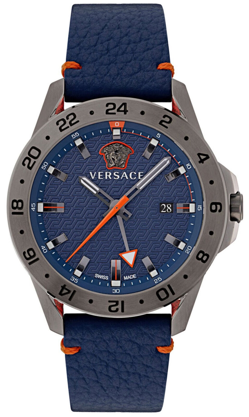 Versace Sport Tech Heren Blauw Horloge VE2W00222