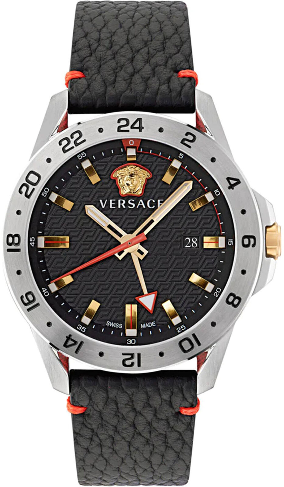 Versace Sport Tech Heren Zwarte Horloge VE2W00122