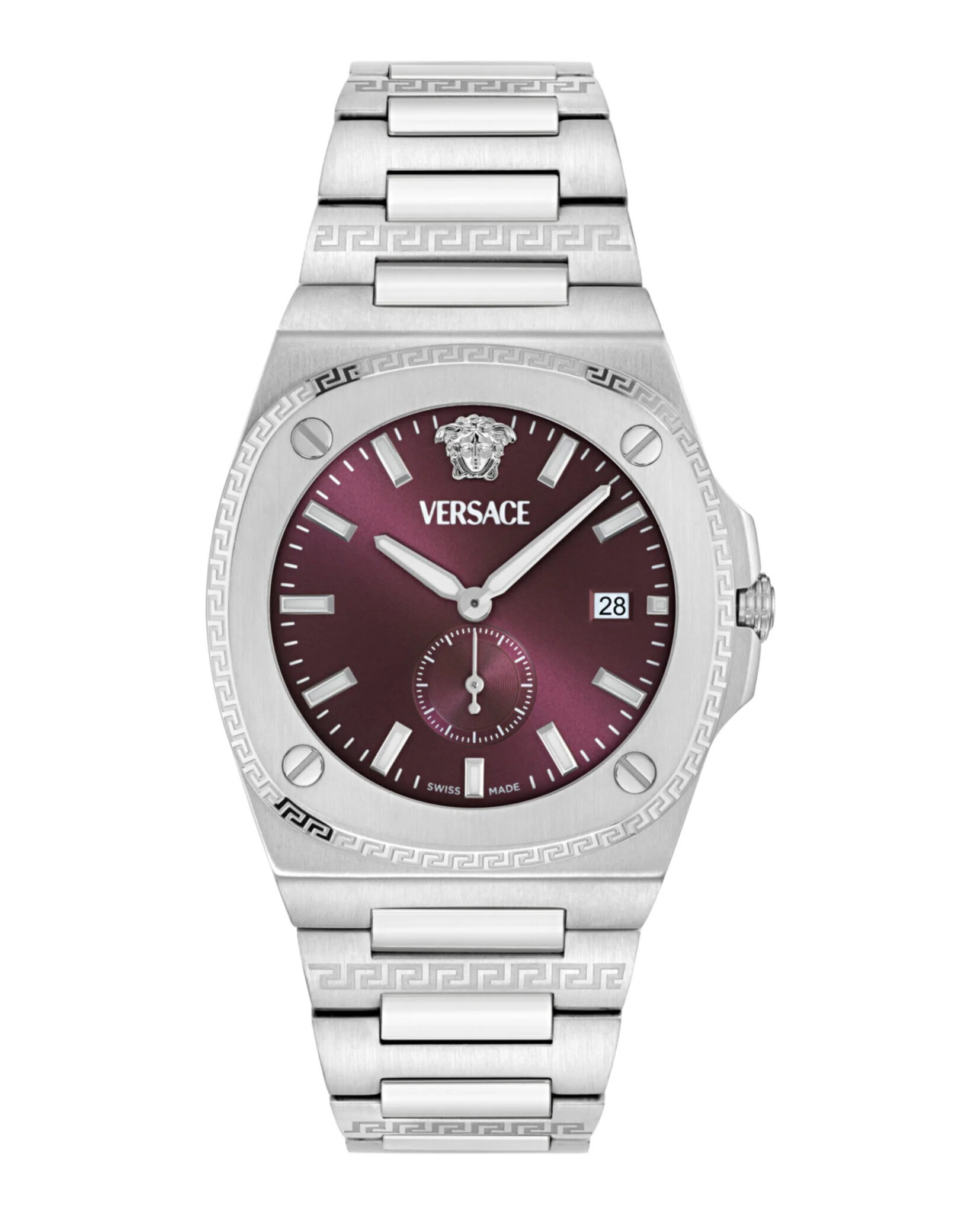 Versace Tolomeo Heren Horloge Zilverkleurig VE0V00125