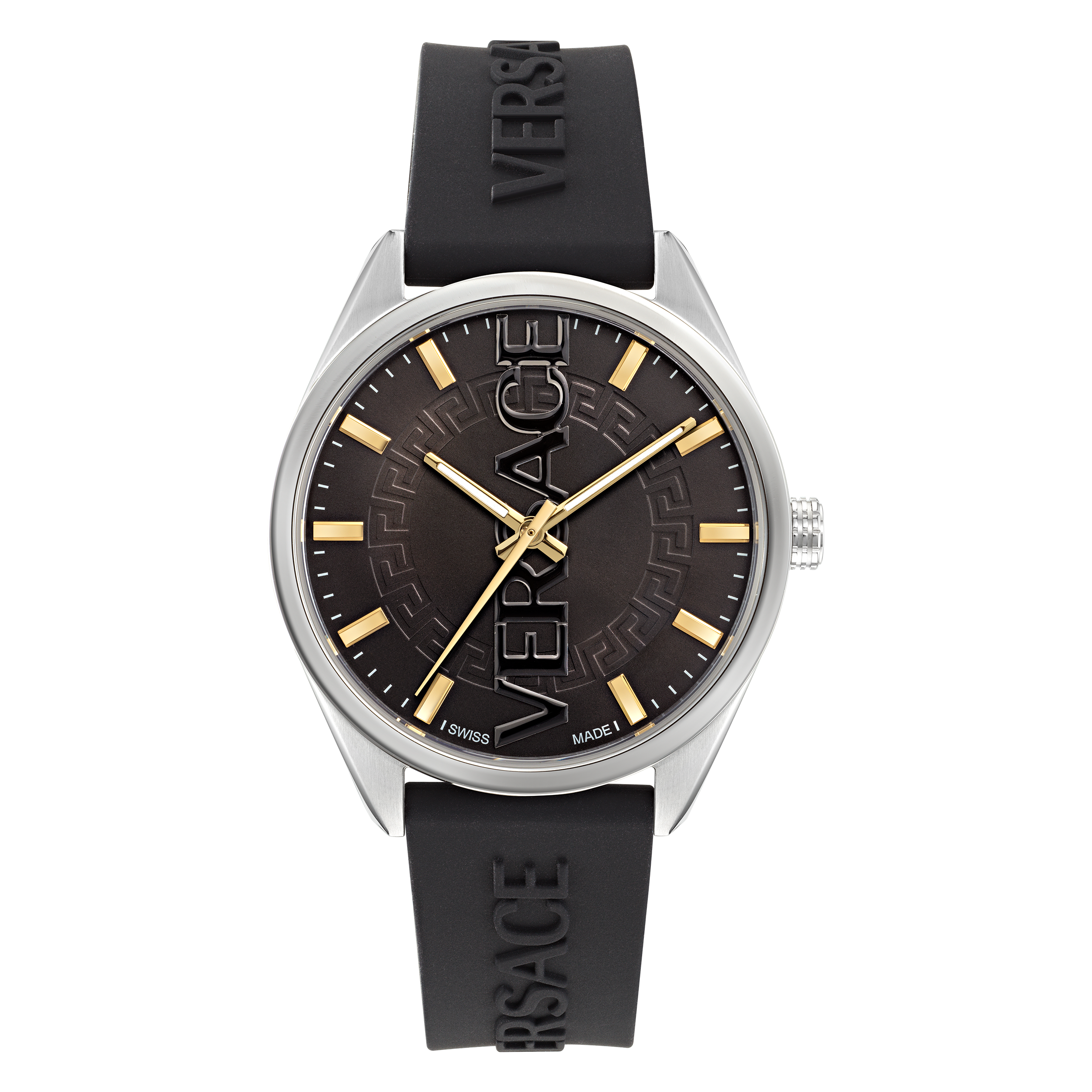 Versace V-Vertical Heren Zwarte Horloge VE3H00723