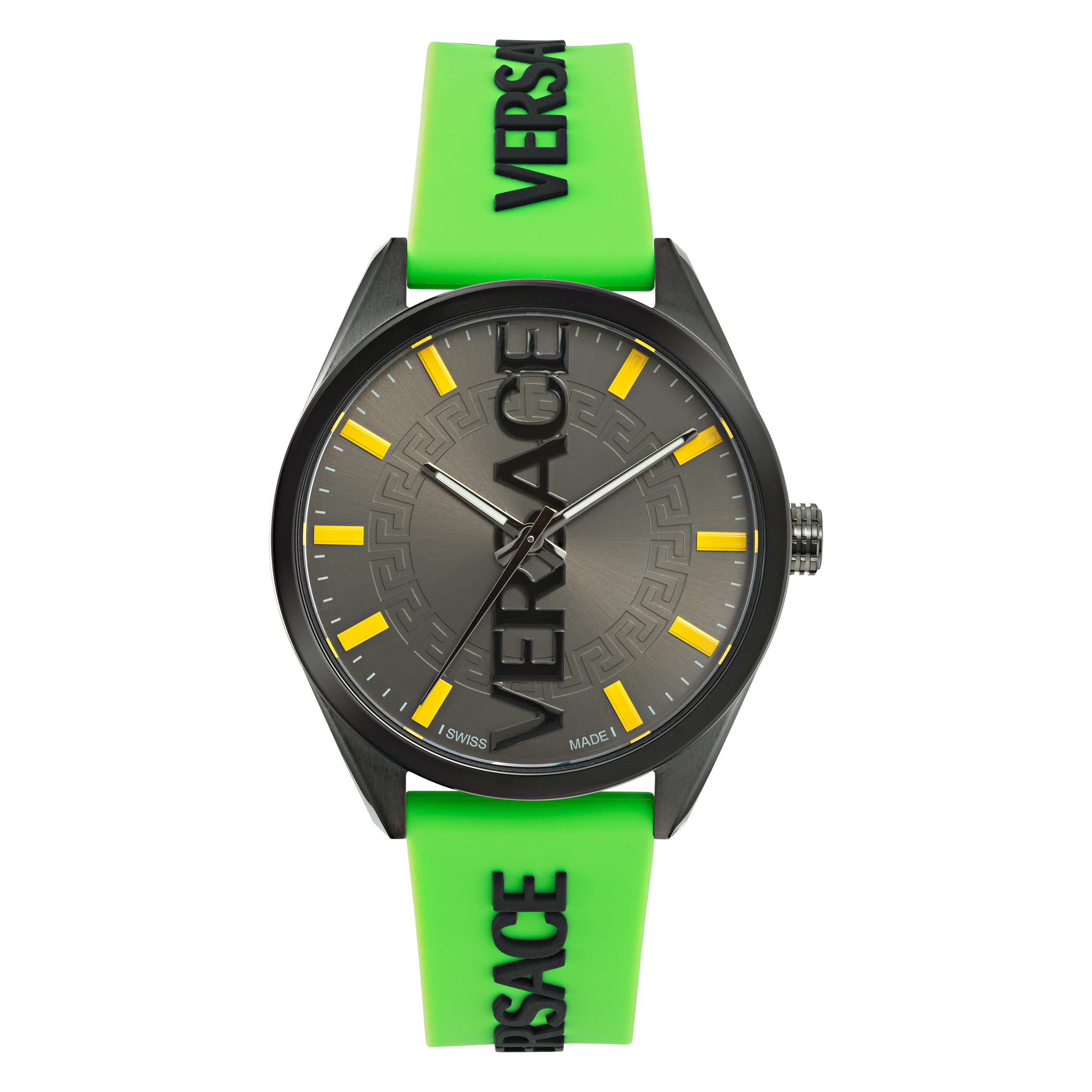 Versace V-vertical Heren Groen Horloge VE3H00923