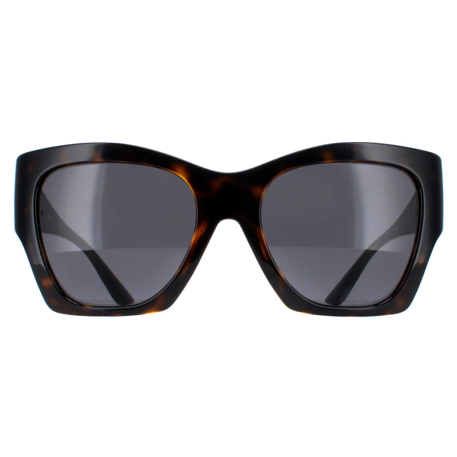 Versace VE4452 108/87 donker havana donkergrijs zonnebril