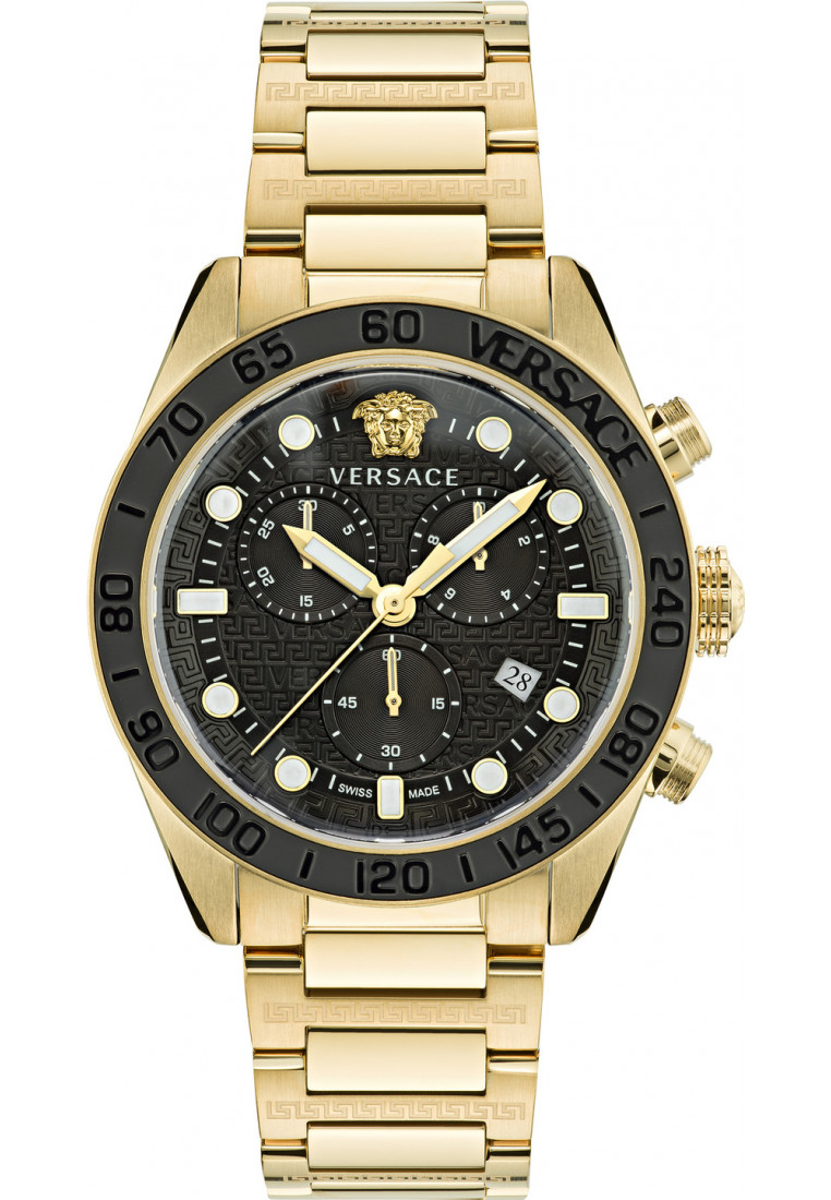 Versace VE6K00523 Heren Greca Dome Horloge