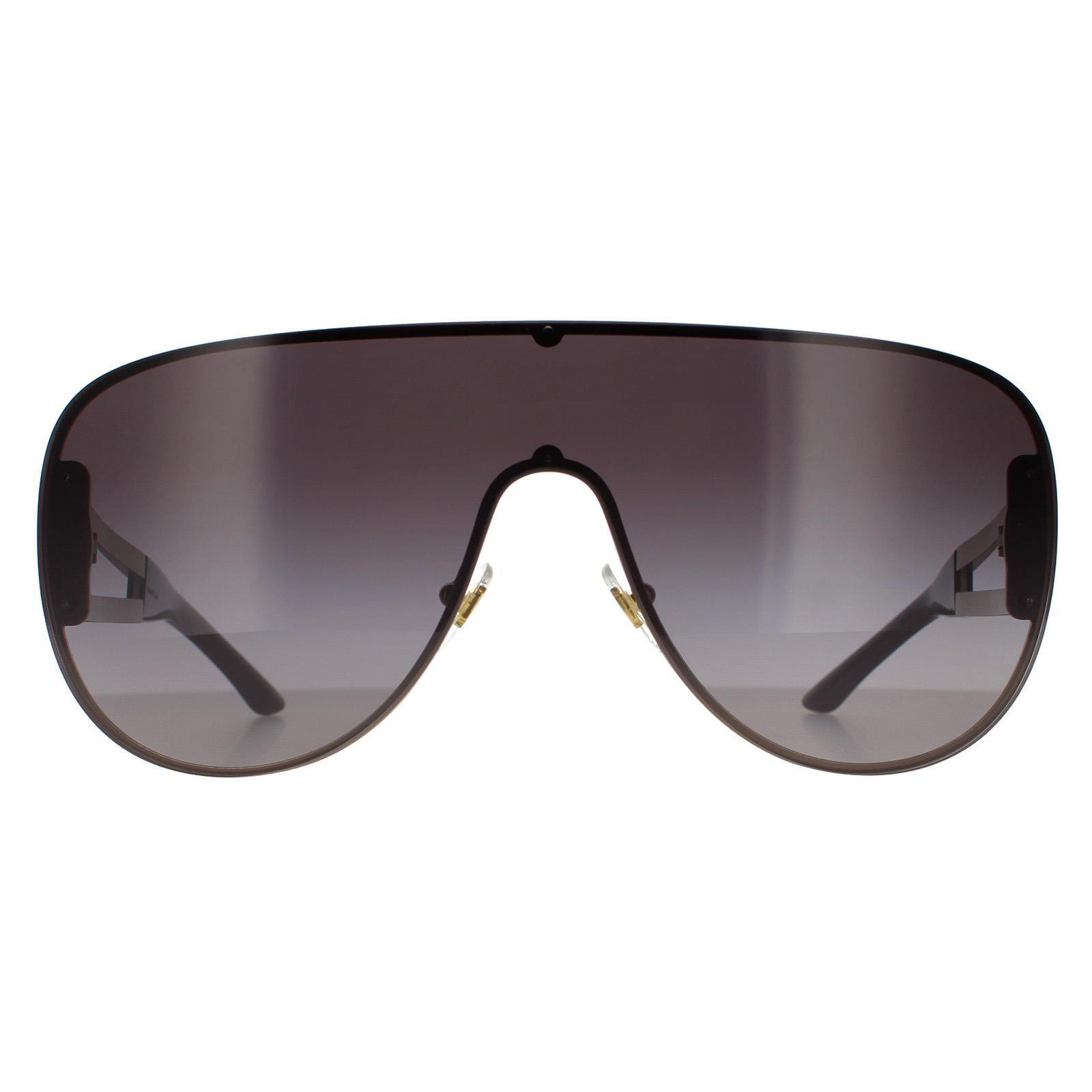 Versace Zonnebril VE2166 12528G Pale Goud Grijs Verloop