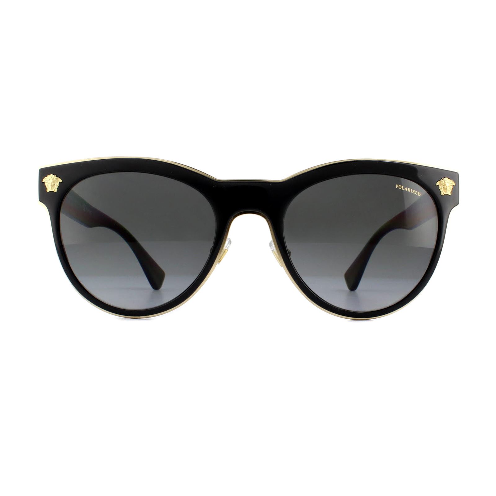 Versace Zonnebril VE2198 1002T3 Zwart Grijs