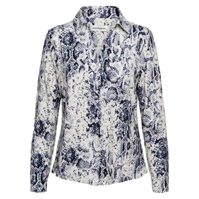 &Co Woman Blouse lange mouw bl431 vayen