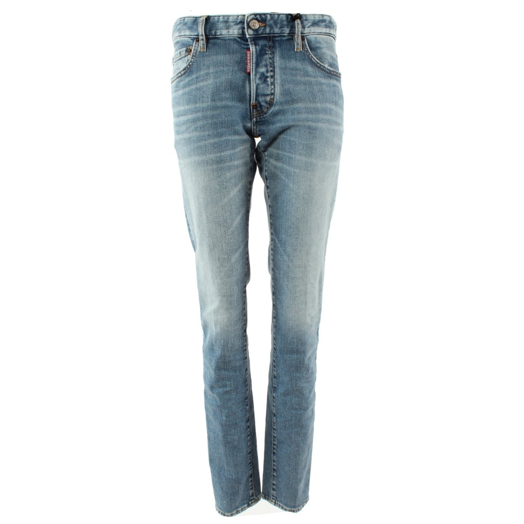 Dsquared2 Slim Jean Blauwe Denim Broek