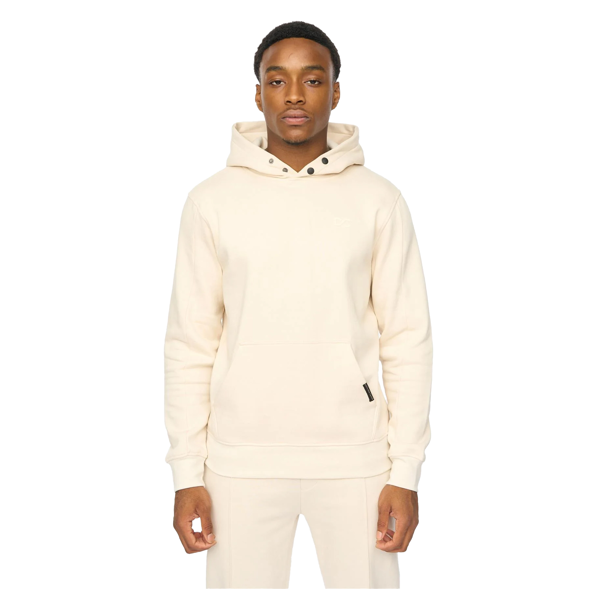 Duck and Cover Heren Chattamere Hoodie (Off White)