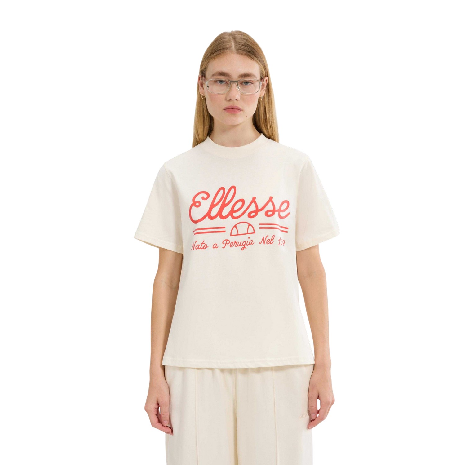 Ellesse Dames L'Anse T-Shirt (Off White)