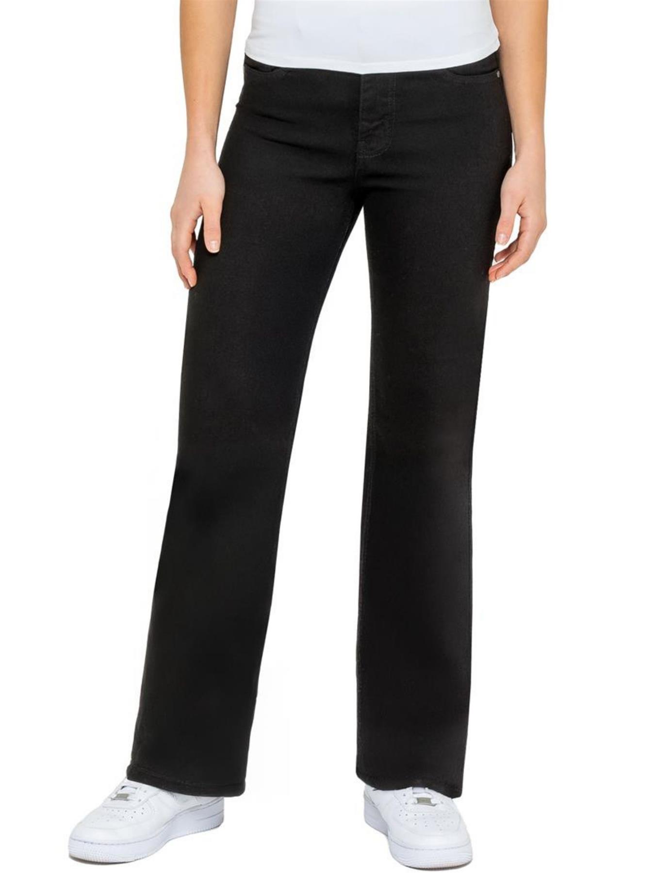 Enzo | Dames Jeans Met Wijde Pijpen