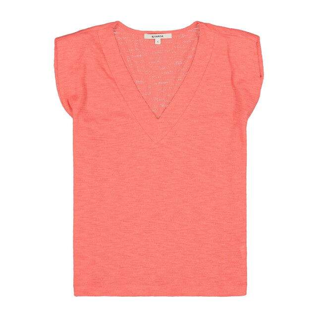 Garcia Jeans dames tops tops 4381.42.0001 koraal