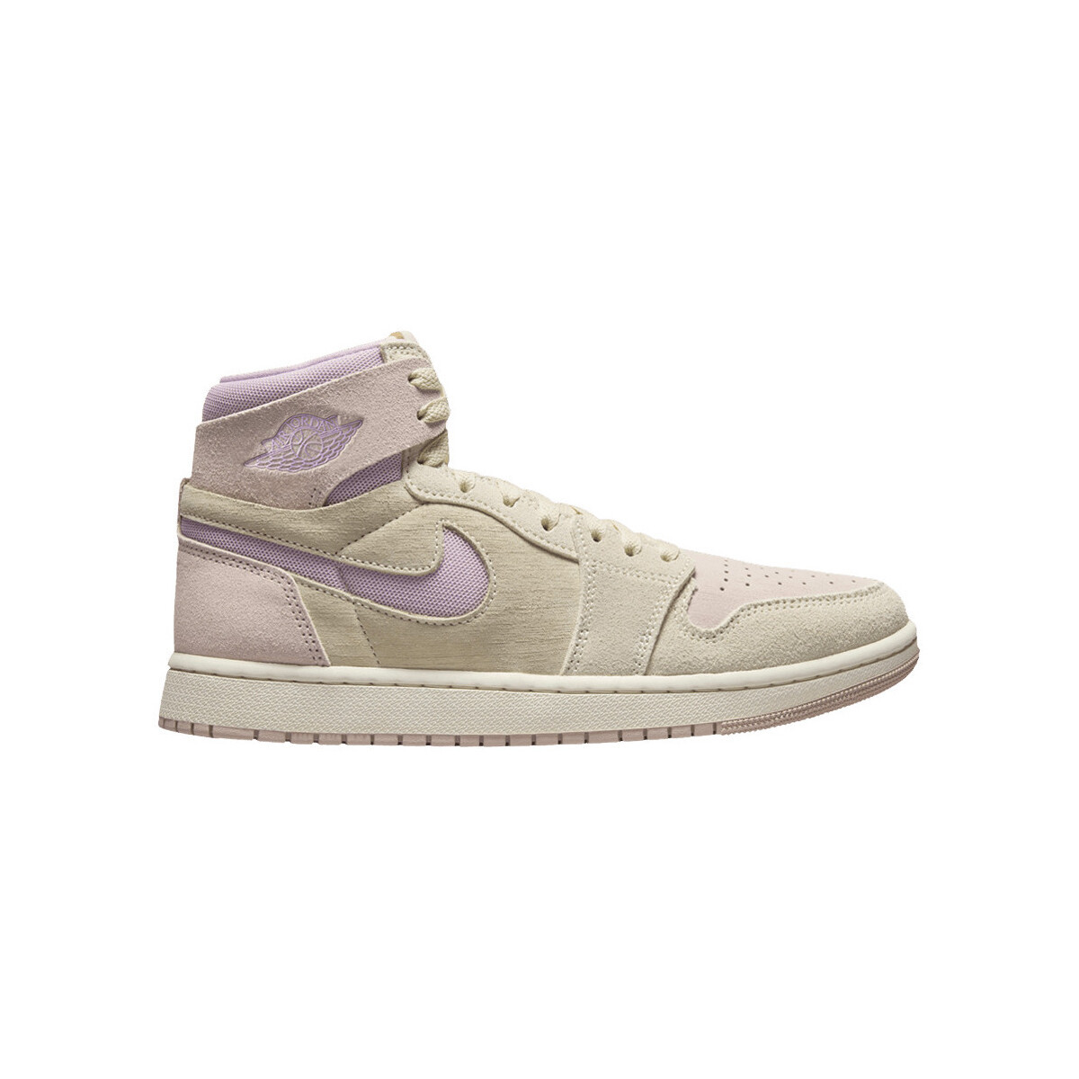 Hoge Sneakers Nike Jordan 1 High Zoom Air CMFT 2 Muslin Plum Chalk (Women's)