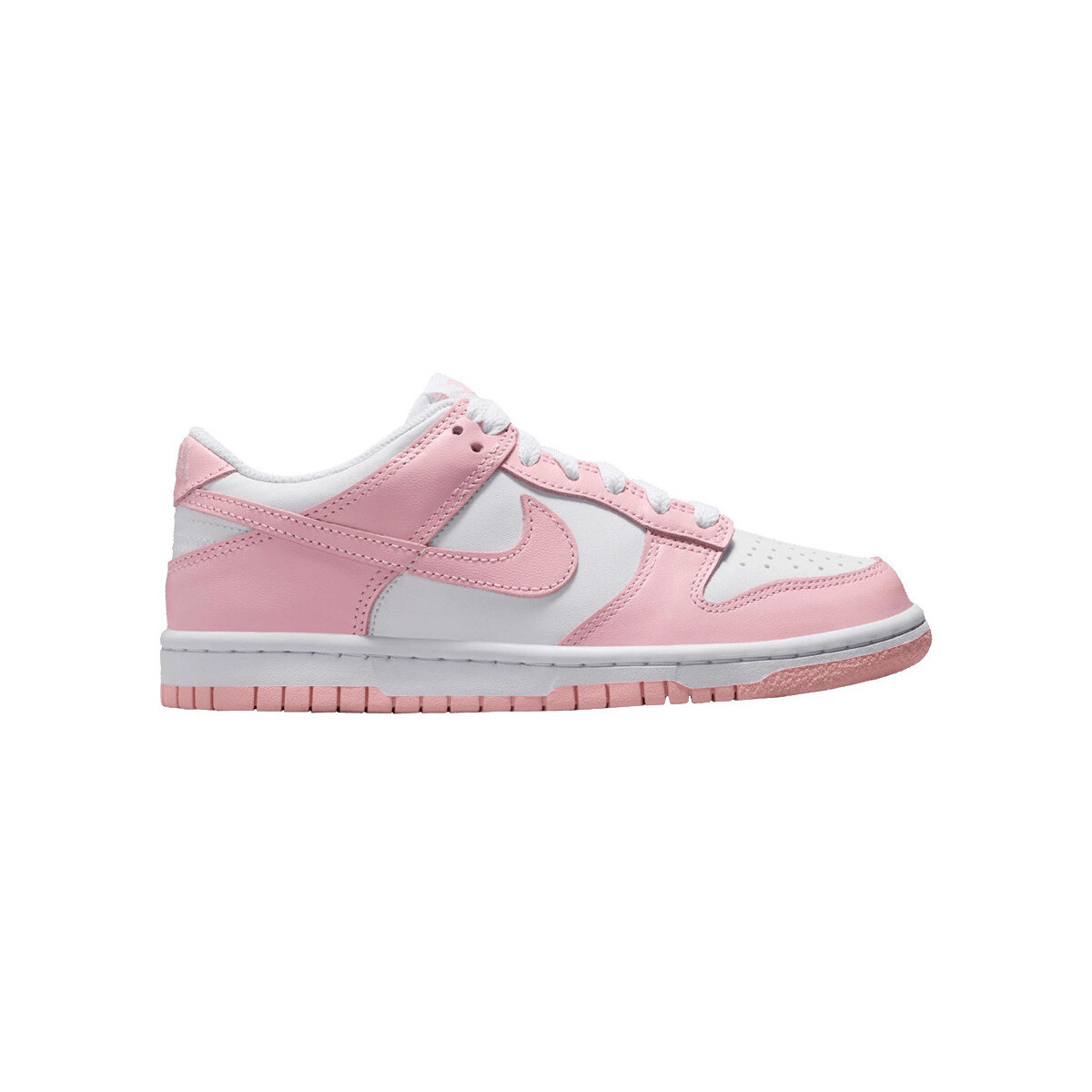 Lage Sneakers Nike Dunk Low White Medium Soft Pink (GS)