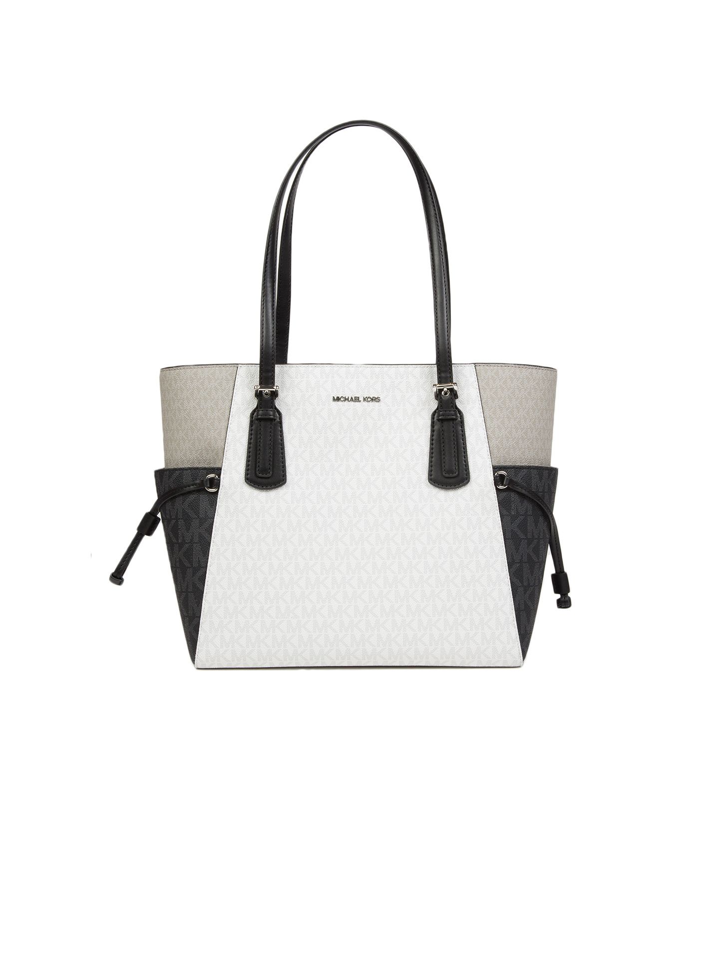 Michael Kors Voyager grote oost-west tas wit