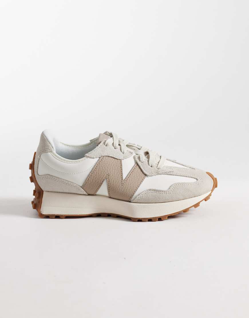 New Balance - 327 - Sneaker in gebrochenem Weiß und Beige