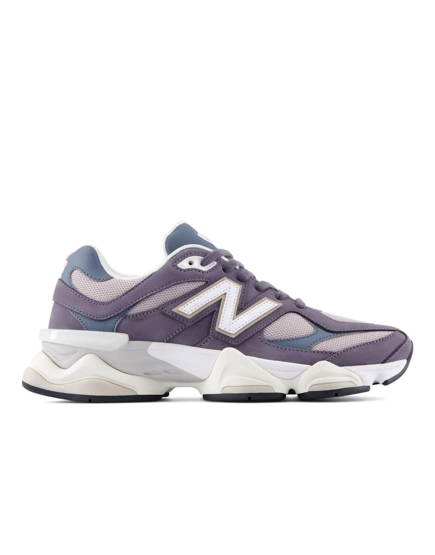 New Balance - 9060 - Sneaker in Lila und Blau-Grau