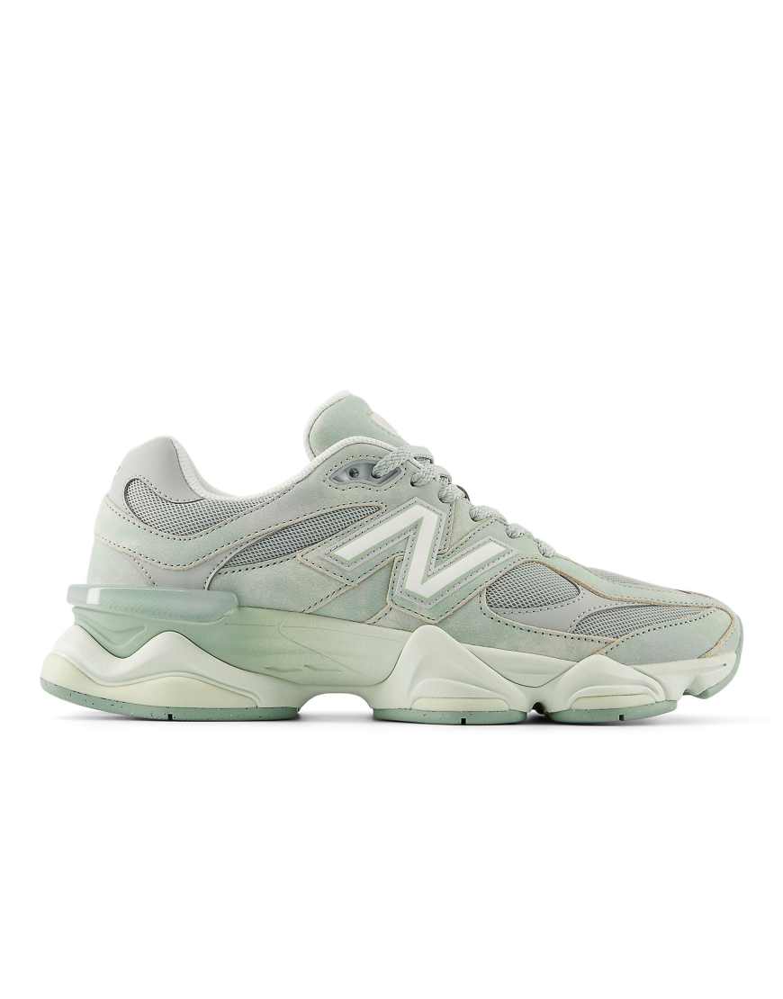 New Balance - 9060 - Sneaker in Mosaik-Grün