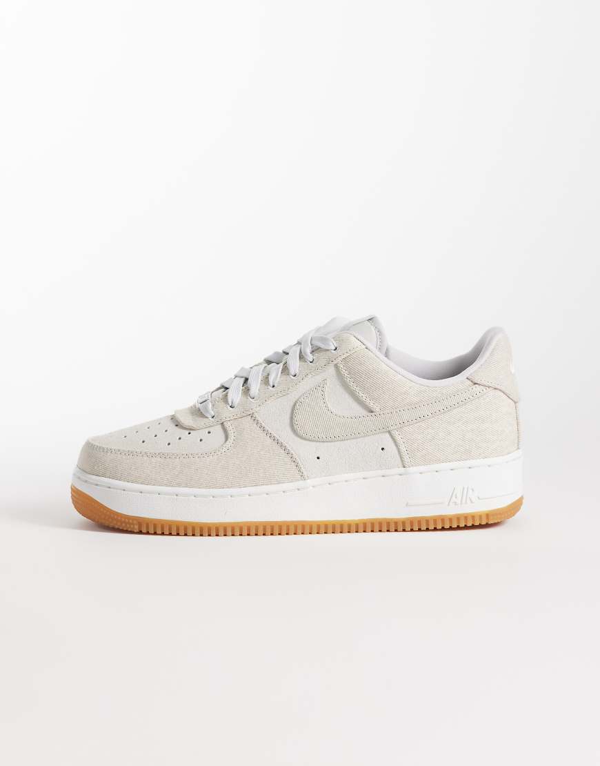 Nike - Air Force - 1 '07 LV8 - Sneaker in Denim-Grau