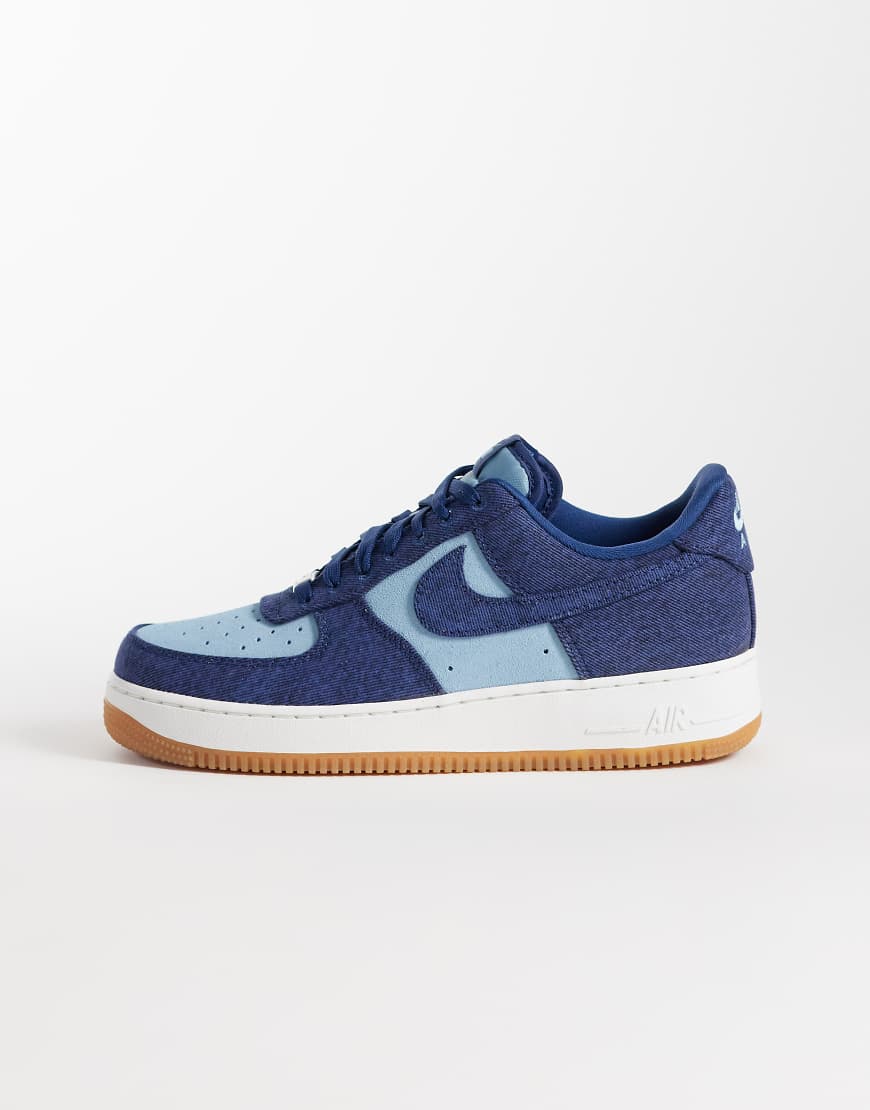 Nike - Air Force 1 '07 LV8 - Sneaker in Jeansblau