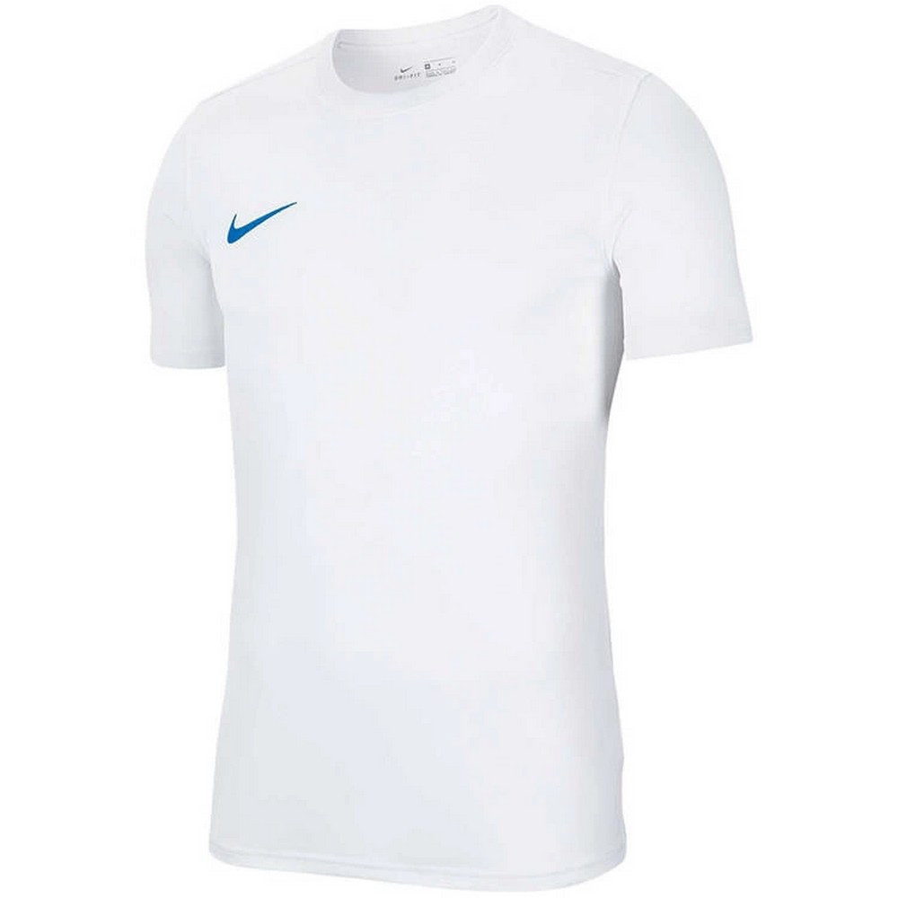 Nike Heren Dry Park VII trui met korte mouwen (Wit/blauw)