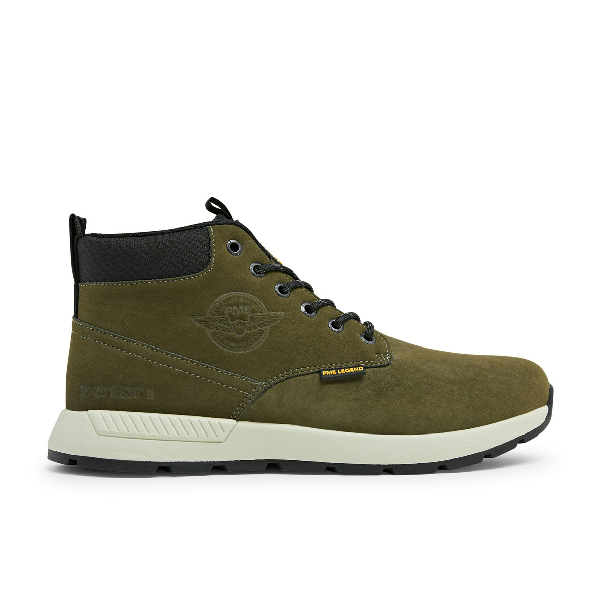 PME Legend Sneakers Ribber Mid Groen