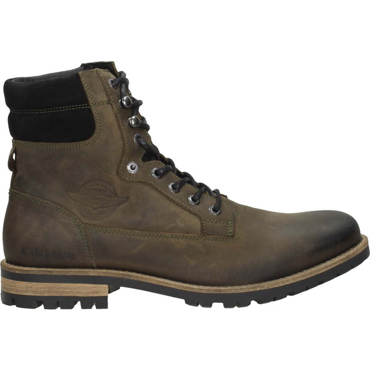 PME Legend Veterschoenen Cargotanker Khaki Groen