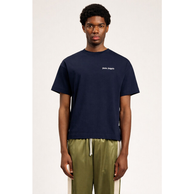 Palm Angels Classic logo t-shirt navy