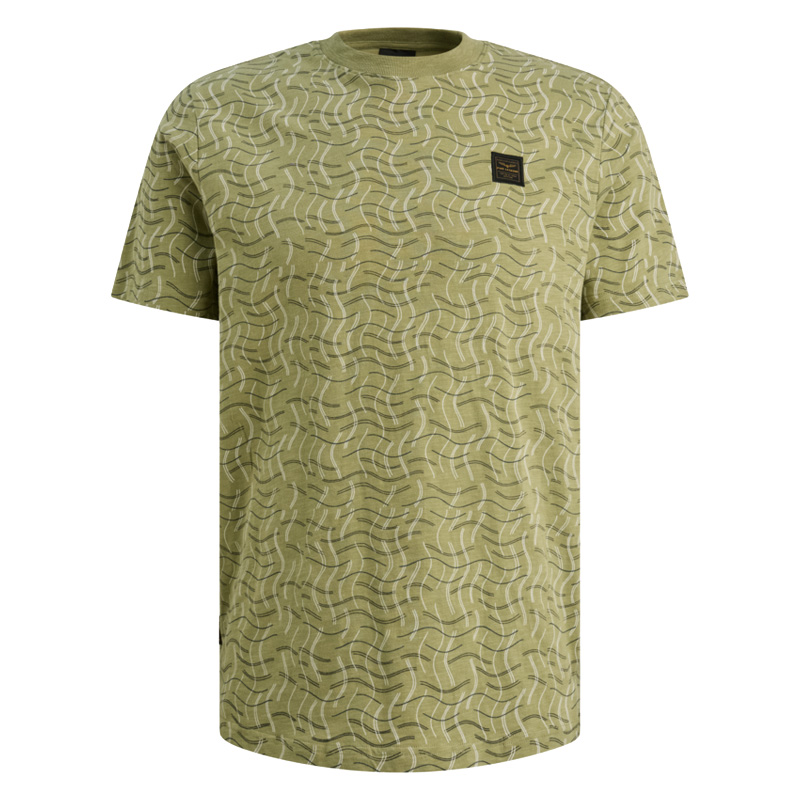 Pme Legend Short Sleeve R-neck Slub Jersey