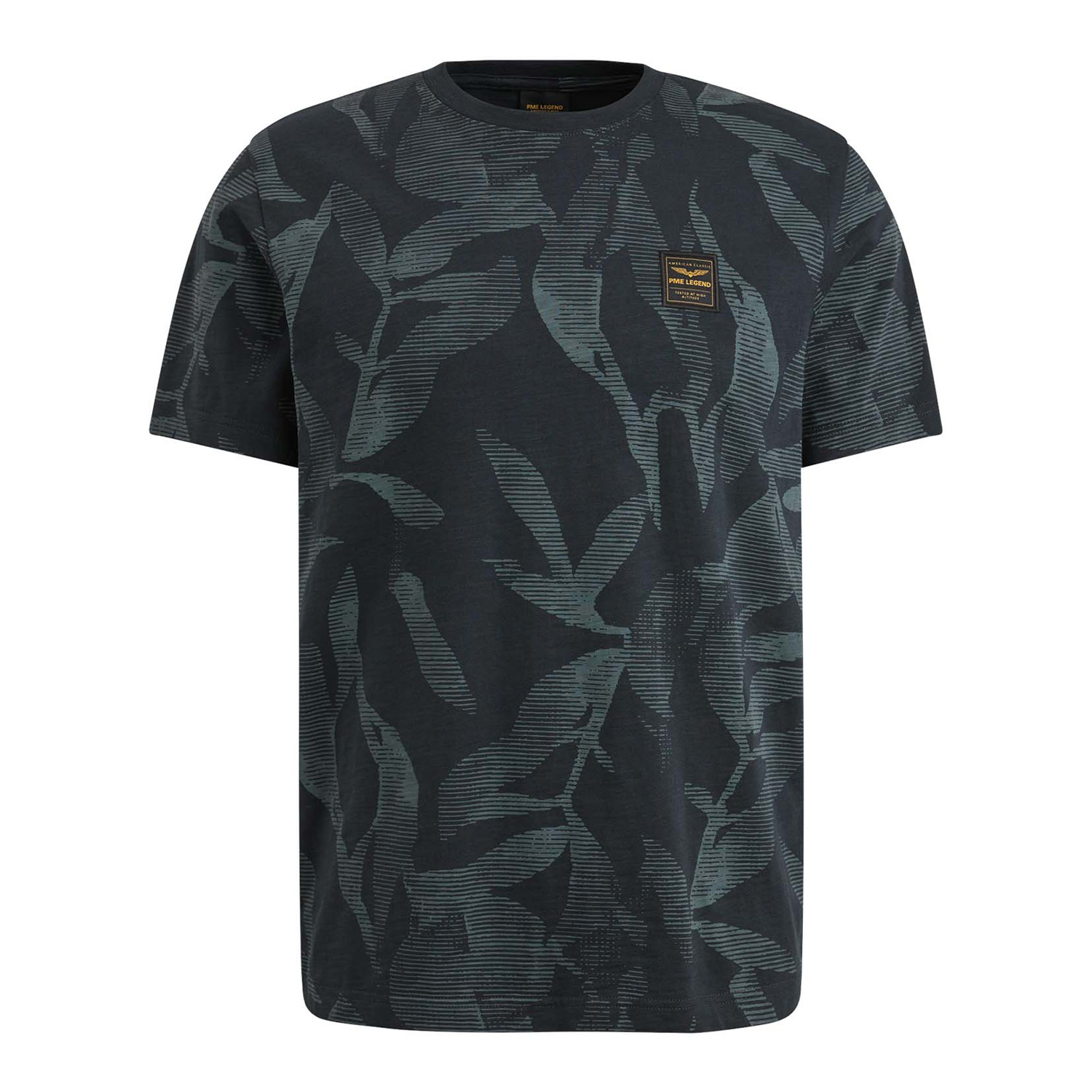 Pme Legend Short Sleeve R-neck Slub Jersey