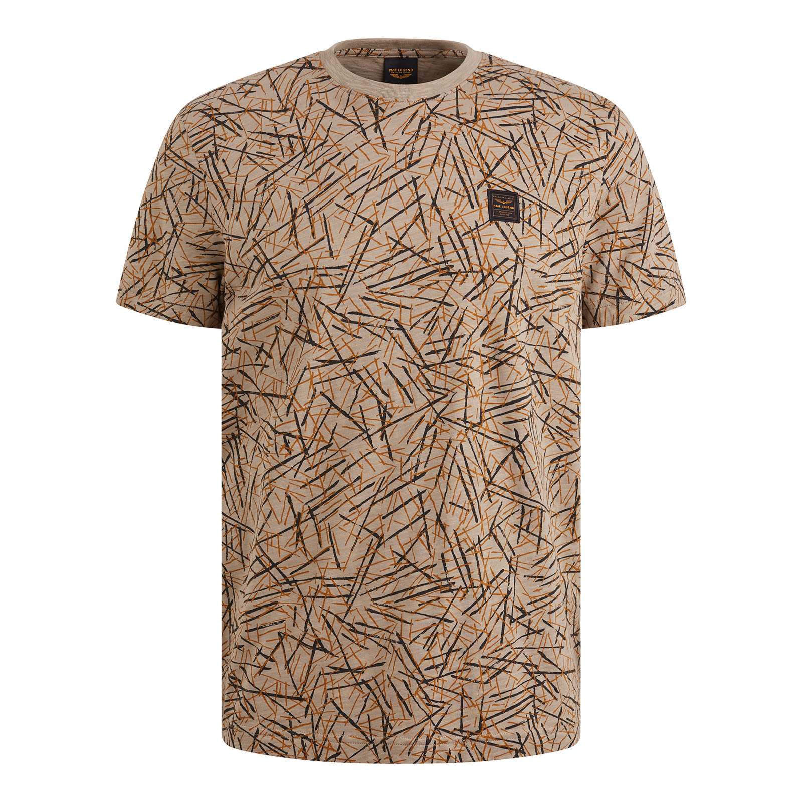 Pme Legend Short Sleeve R-neck Slub Jersey