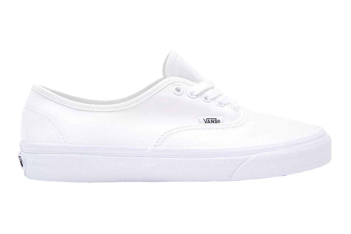 Shop Voor Vans Authentic Dames Witte Canvas Sneakers