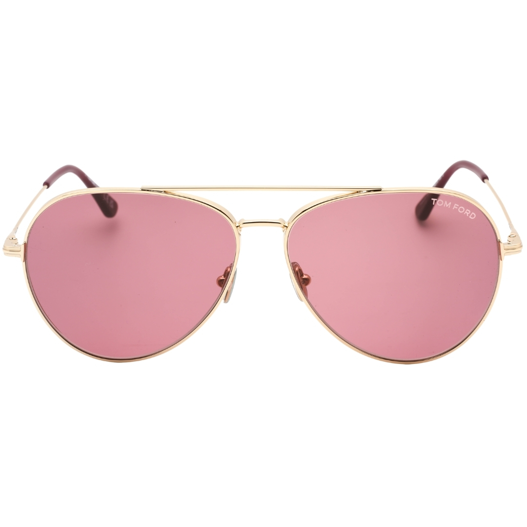 Tom Ford FT0996 32Y gouden zonnebril