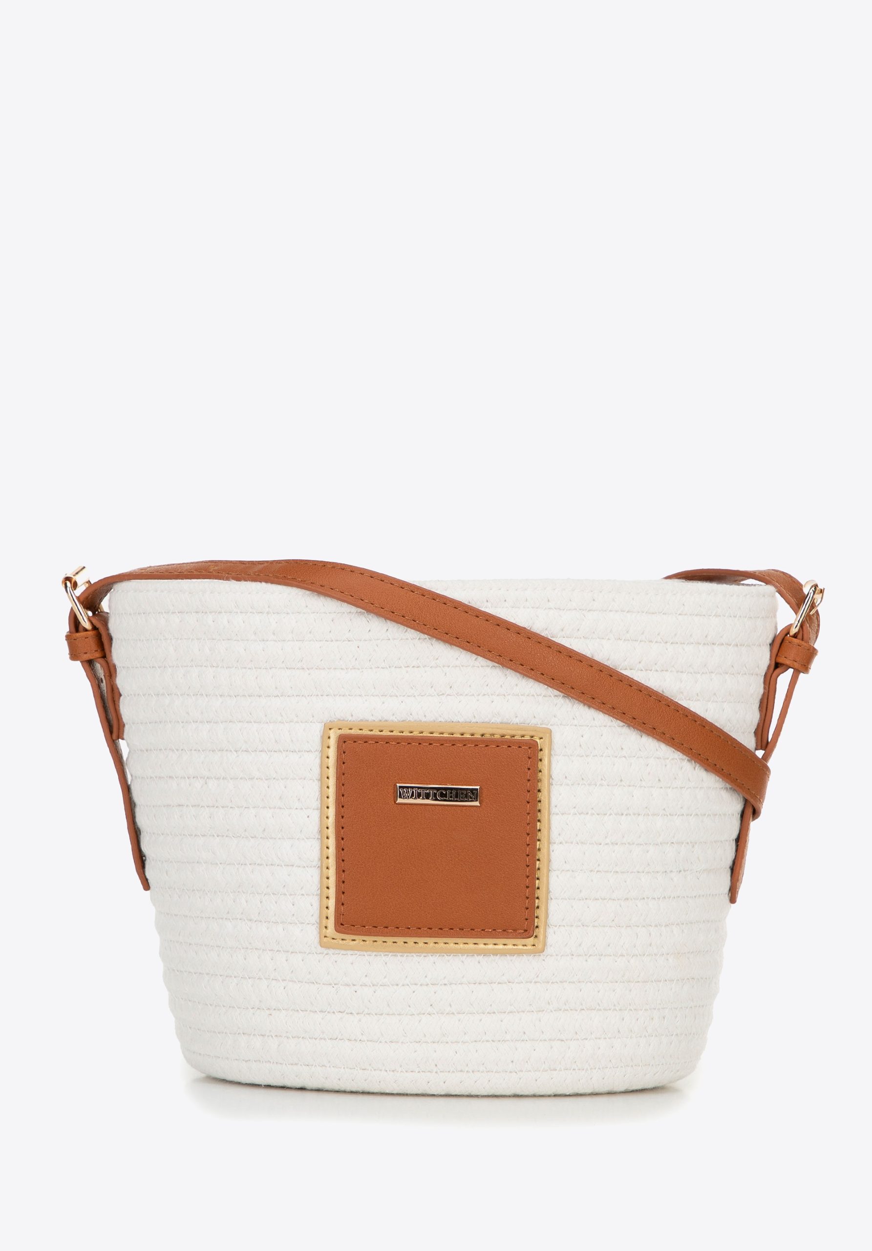 Wittchen Dames Katoenmix Mandtas Klein Off-White Polyester